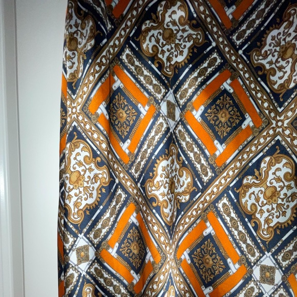 GLASSONS Pattern Satin Slip Skirt - Picture 4 of 5